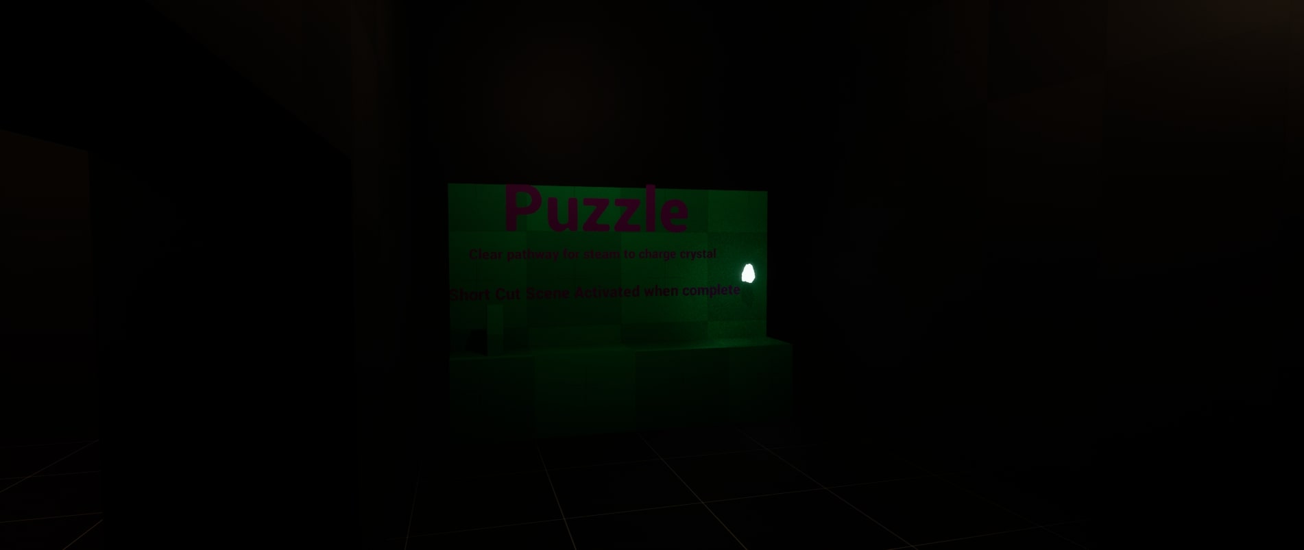 Dark Puzzle Area